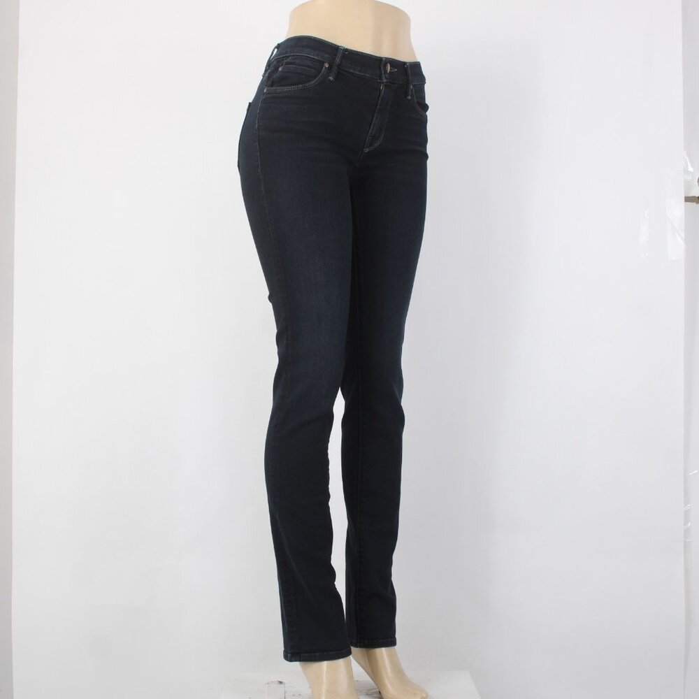 Mother Jeans The Rascal Sz 25 x 33 Dark Blue Denim Straight Cotton Poly Jeans - Picture 4 of 12